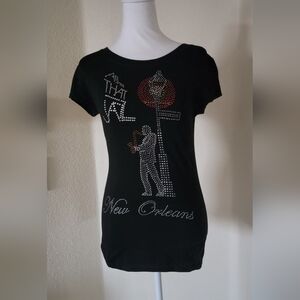 New Orleans Shirt, New, Size Medium, Cotton